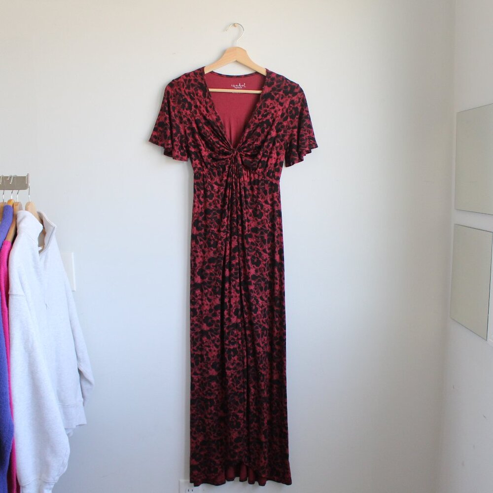 NWT Ingrid & Isabel High-Low Knit Short Sleeve Dress